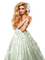 woman fashion white dress - PNG gratuit GIF animé