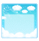 blue clouds - Zdarma animovaný GIF animovaný GIF