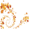 automne leaves deco border