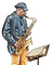 Rena Jazz Blues Musik Man Saxophon