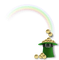 Hat,Coins And Rainbow - gratis png animerad GIF
