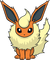 pokemon flareon - бесплатно png анимированный гифка