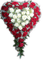 Rena Herz Blumen - gratis png geanimeerde GIF