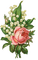 Rose, Maiglöckchen, Vintage, Blumen - png gratuito GIF animata