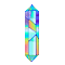 Rainbow Crystal - GIF animé gratuit GIF animé