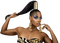 woman face Africa bp - zdarma png animovaný GIF