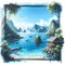 ♡§m3§♡ beach coastal summer blue view - png gratis GIF animado