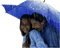 Kaz_Creations Couples Couple Raining - gratis png animerad GIF
