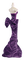 Kaz_Creations Deco Scrap Purple Colours Mannequin - PNG gratuit GIF animé