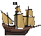 pirate ship bp - Bezmaksas animēts GIF animēts GIF
