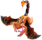flame tail wyvern frog - PNG gratuit GIF animé