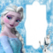 elsa frozen queen  frame - 免费PNG 动画 GIF