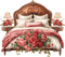 ♡§m3§♡ vintage old bed roses image red - 無料png アニメーションGIF