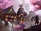 oriental fantasy background - png gratis GIF animasi