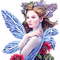kikkapink winter fantasy girl fairy - ingyenes png animált GIF