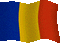 romanian flag - GIF animé gratuit GIF animé