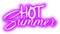 Hot Summer.Text.Purple - By KittyKatLuv65 - Free PNG Animated GIF