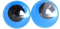 Googly eye - nemokama png animuotas GIF