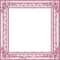 minou-frame-flower-pink - PNG gratuit GIF animé