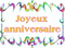Joyeux  Anniversaire - 無料のアニメーション GIF アニメーションGIF