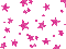 Pink Glitter Stars - GIF animé gratuit GIF animé