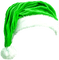 Christmas.Hat.White.Green - PNG gratuit GIF animé