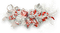 Christmas.Winter.Cluster.White.Red.Gray - darmowe png animowany gif