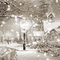 kikkapink winter vintage sepia background snow - GIF animé gratuit GIF animé