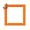 Small Orange Frame - Nemokamas animacinis gif animuotas GIF