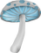 blue mushroom Bb2 - безплатен png анимиран GIF