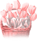 soave deco spring flowers tulips basket pink teal - ücretsiz png animasyonlu GIF