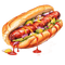hot dog - Gratis animeret GIF