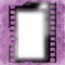 kikkapink grunge purple movie frame - png gratis GIF animasi