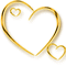 gold heart - Δωρεάν κινούμενο GIF κινούμενο GIF