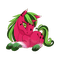 watermelon pony - png gratis GIF animasi