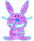 happy bunny - nemokama png animuotas GIF