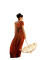 woman with umbrella - безплатен png анимиран GIF
