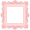 kikkapink deco scrap  pink lace frame - Free PNG Animated GIF