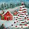 Christmas Background - Безплатен анимиран GIF анимиран GIF