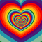 Color Hearts - Δωρεάν κινούμενο GIF κινούμενο GIF