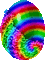 Animated.Egg.Rainbow - KittyKatLuv65 - Zdarma animovaný GIF animovaný GIF