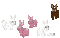 Petz Bunny Family - Ingyenes animált GIF animált GIF