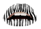 Kaz_Creations Lips Zebra Colours - gratis png animerad GIF