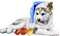 Kaz_Creations Christmas Dog Pup Dogs Colours - ingyenes png animált GIF