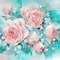 soave background animated flowers vintage rose