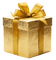 Gift.Cadeau.Regalo.Noël.gold.Victoriabea - PNG gratuit GIF animé