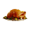 animated turkey food - GIF animé gratuit GIF animé