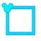 Small Blue Frame - δωρεάν png κινούμενο GIF
