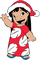 Lilo Stitch Christmas - png gratis GIF animado