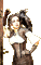 steampunk woman - Gratis animerad GIF animerad GIF